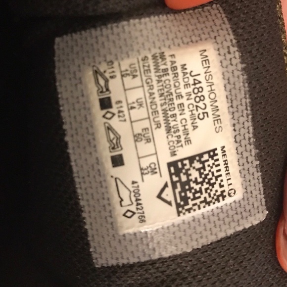 Merrell mens sneakers Nova 2 olive J48825 mens sz 15 Vibram - Picture 9 of 9